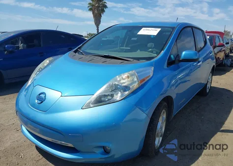 2013 Nissan Leaf Sv from USA, damaged, VIN 1N4AZ0CP9DC409854